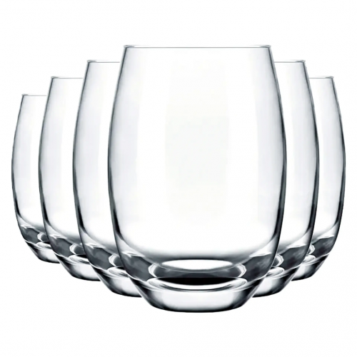 Conjunto de Copos de Vidro Aruba 465ml 6 Peças Nadir