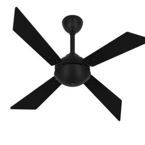 Ventilador Teto Preto Tech 4 Pás Potente Varanda Ventax Ventilador Teto Preto Tech 4 Pás Potente Varanda Ventax