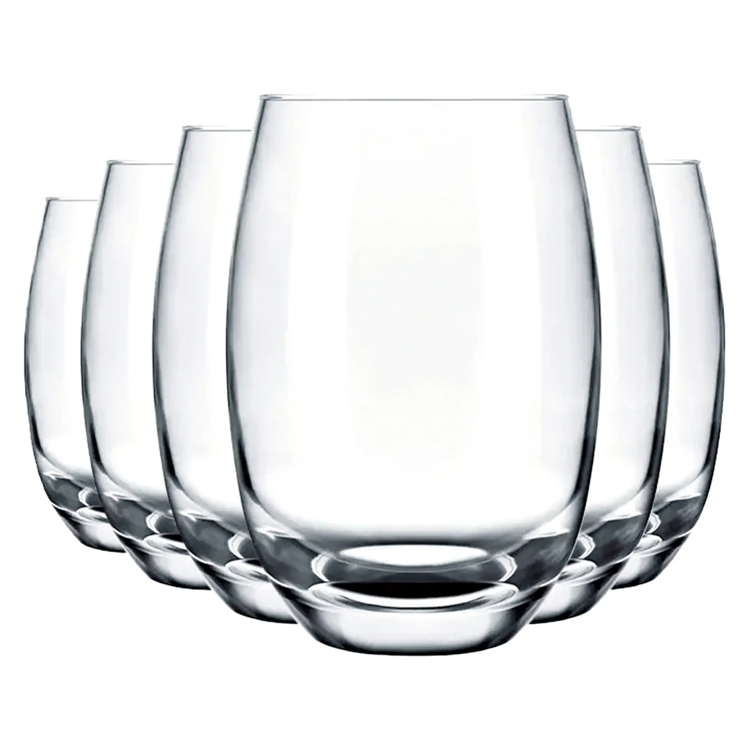 Conjunto de Copos de Vidro Aruba 465ml 6 Peças Nadir